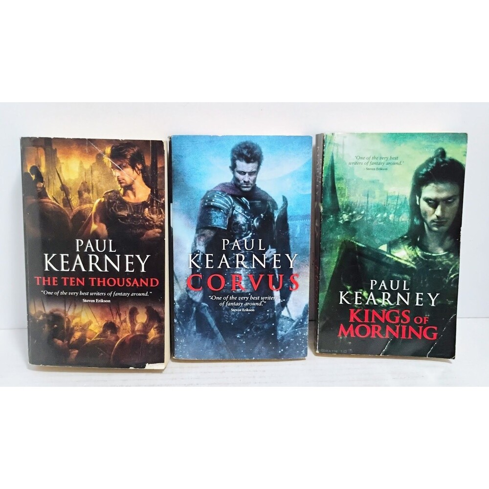 2008 THE MACHT TRILOGY FANTASY NOVEL SERIES IN PAPERBACK BY PAUL KEARNEY